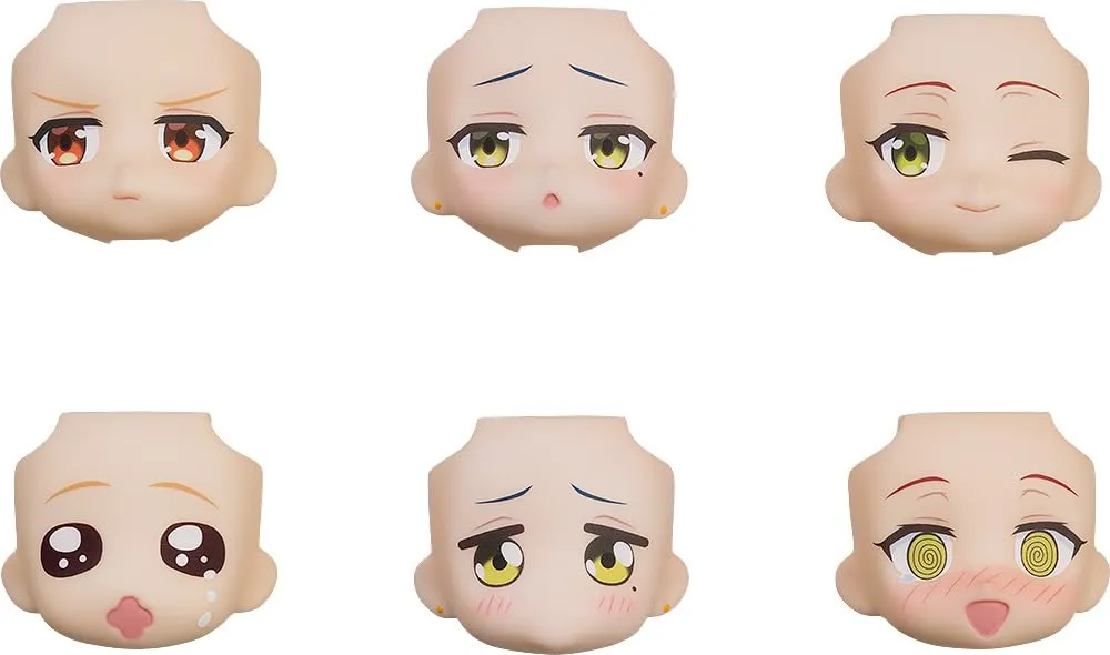 Collectible Article Chibi Decor Nendoroid More Face Swap "Bocchi the Rock!" Nijika & Ryo & Ikuyo Selection