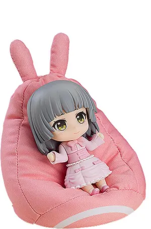 Nendoroid More: Pink Rabbit Bean Bag Chair Miniature Art