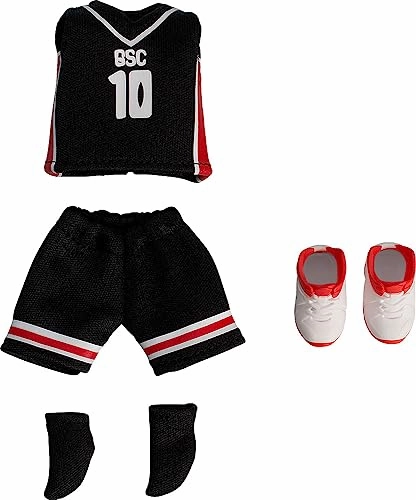 Nendoroid Doll Outfit Set Basketball Uniform (Black) Bronze Cast