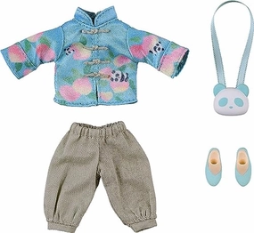 Balcony Decoration Action Art Nendoroid Doll Outfit Set Short Length Chinese Outfit (Panda)