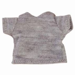 Small Statue Nendoroid Doll Outfit T-Shirt (Gray)