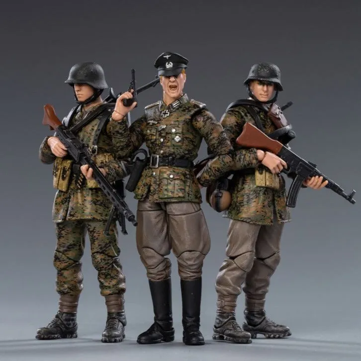 Joy Toy WWII German Soliders (Set of 7) 1/18 PVC Toy
