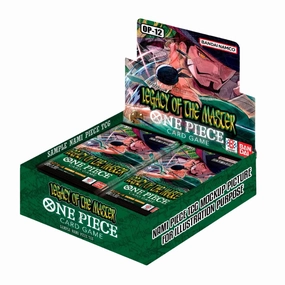 One Piece Card Game: Booster Display ?C Legacy Of The Master OP-12 Collectible Pack Series Hidden Drop Display