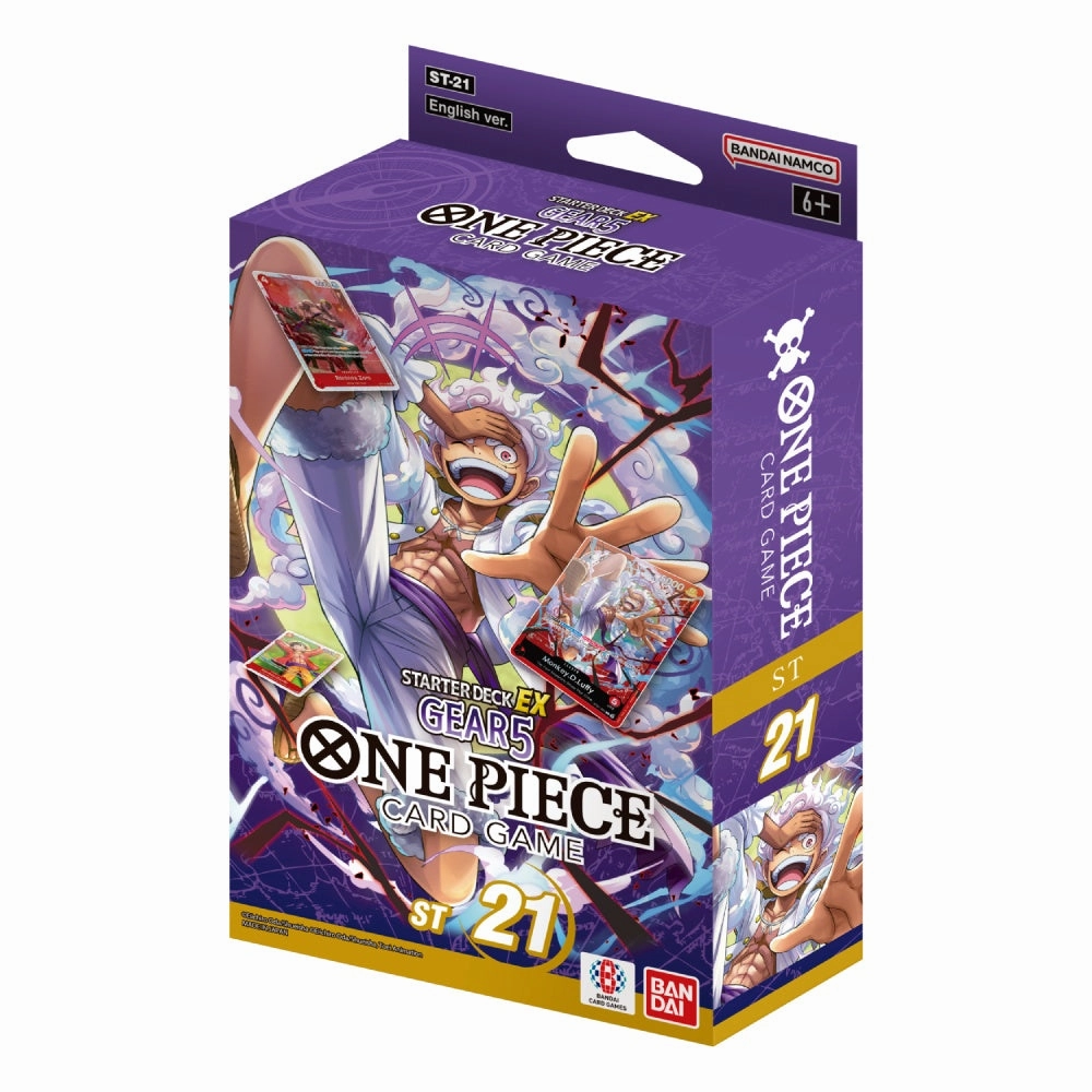 Limited Series Release One Piece Card Game: Starter Deck EX Display ?C Gear 5 [ST-21]