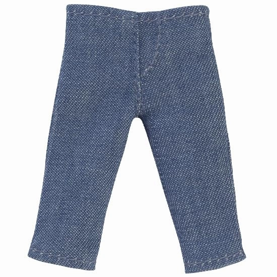 Nendoroid Doll Outfit Denim Pants (Blue) L Size Ceramic Sculpture