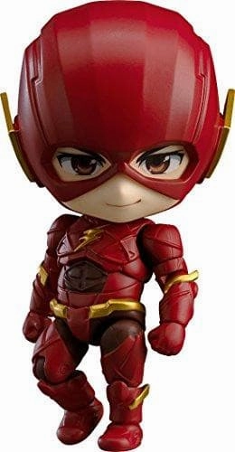 PVC Piece Personalized Exhibit Flash Justice League Edition version Nendoroid #917 Justice League (2017) - Good Smile Company