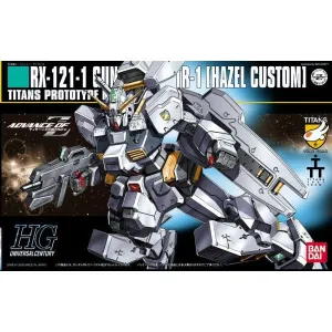 Bandai Hobby HGUC 1/144 #56 RX-121-1 Gundam TR-1 Hazel Custom (5055608) Competition Win Role Playing
