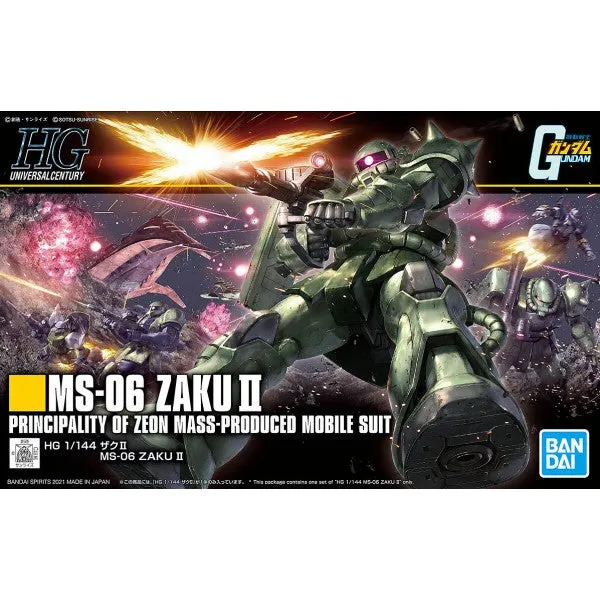 Earthquake Simulator Exploration Excitement Bandai Hobby HGUC 1/144 #241 MS-06 ZAKU II