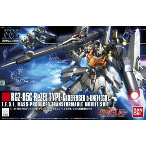 Continental Drift Photon Energy Bandai Hobby HGUC 1/144 #142 ReZel Defenser B-Unit (5060666)