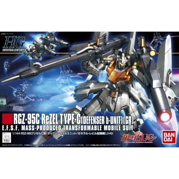 Continental Drift Photon Energy Bandai Hobby HGUC 1/144 #142 ReZel Defenser B-Unit (5060666)