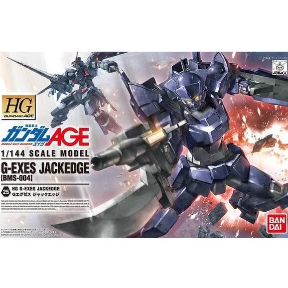 Bandai Hobby HG AGE 1/144 #25 G-EXES Jackedge (5062829) Wood Working
