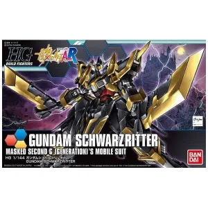 Organic Cotton Bandai Hobby HGBF 1/144 #055 Gundam Schwarzs Ritter (5058252)