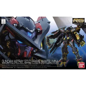 Promise Keep Rocket Launch Bandai Hobby RG 1/144 #24 Gundam Astray Gold Frame Amatsu Mina (5055460)