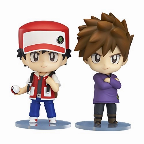 Pokemon Center Nendoroid#612  Red & Blue Museum Gift Virtual Collectible