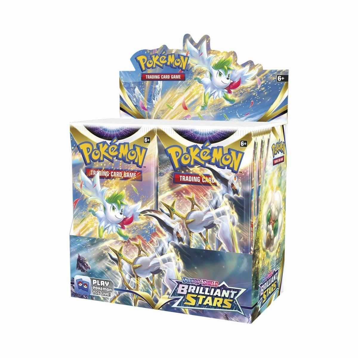 Pokemon Sword & Shield-Brilliant Stars Booster Box Limited Pack Release