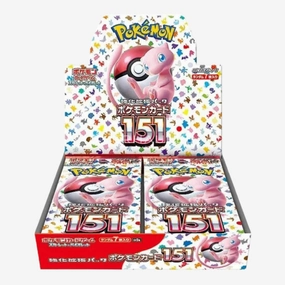 Pokemon TCG 151 Booster Box sv2a Japanese Hidden Series Discovery Collector's Drop Series