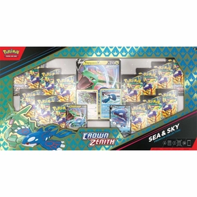 Pokemon TCG: Crown Zenith Sea & Sky Premium Collection Box Exclusive Find Unboxing