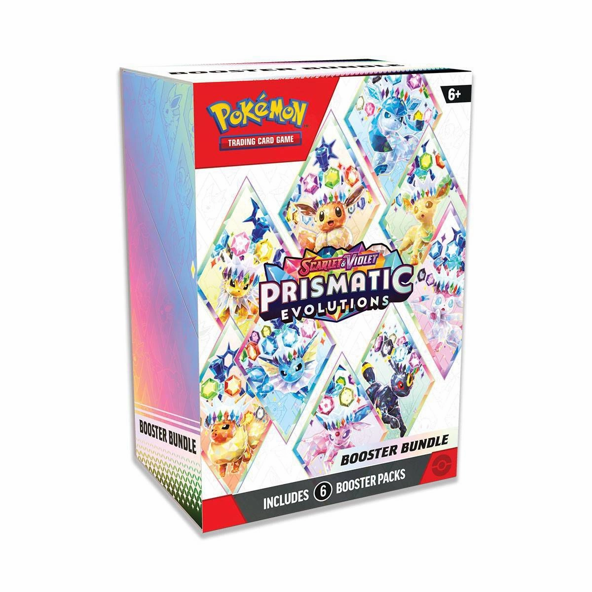 Collector's Item Showcase Limited Drop Release POKEMON TCG Scarlet & Violet Prismatic Evolutions Booster Bundle