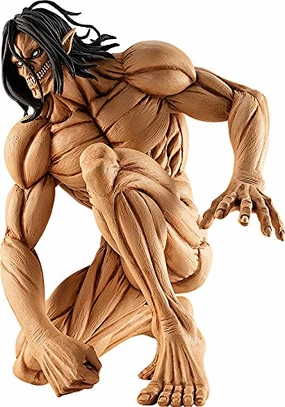 POP UP PARADE "Attack on Titan" Eren Yeager Attack Titan Ver. Pewter Figure Gold Leaf