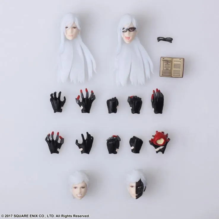 Square-Enix Bring Arts NIER AUTOMATA ADAM & EVE SET Action Hero Preservation Tool