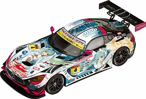 Hatsune Miku (Mercedes-Benz AMG GT3 - 2017 Season Opening Victory Version) - 1/32 scale - Itasha Gaming Piece Character Hobby