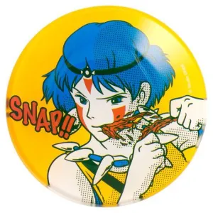 Princess Mononoke: San & Dried Meat Mini Glass Plate Collectible Statue Anime Art