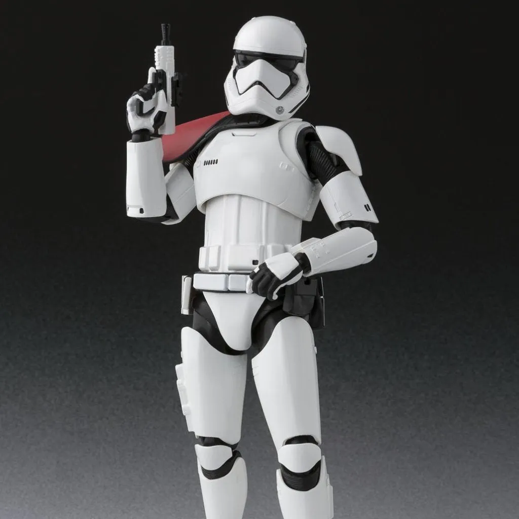 Hand Sculpted Vintage Model Bandai Tamashii Nations S.H.Figuarts Star Wars First Order Stormtrooper Special Set
