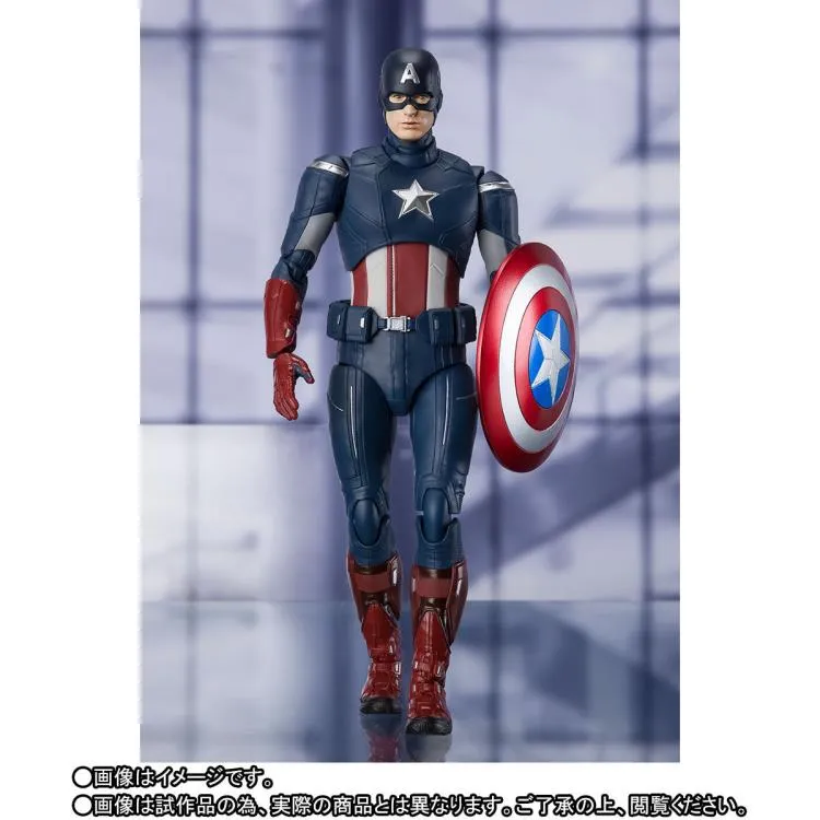 S.H.Figuarts Avengers: Endgame Captain America (CAP VS CAP) Kitchen Decor Fantasy Model