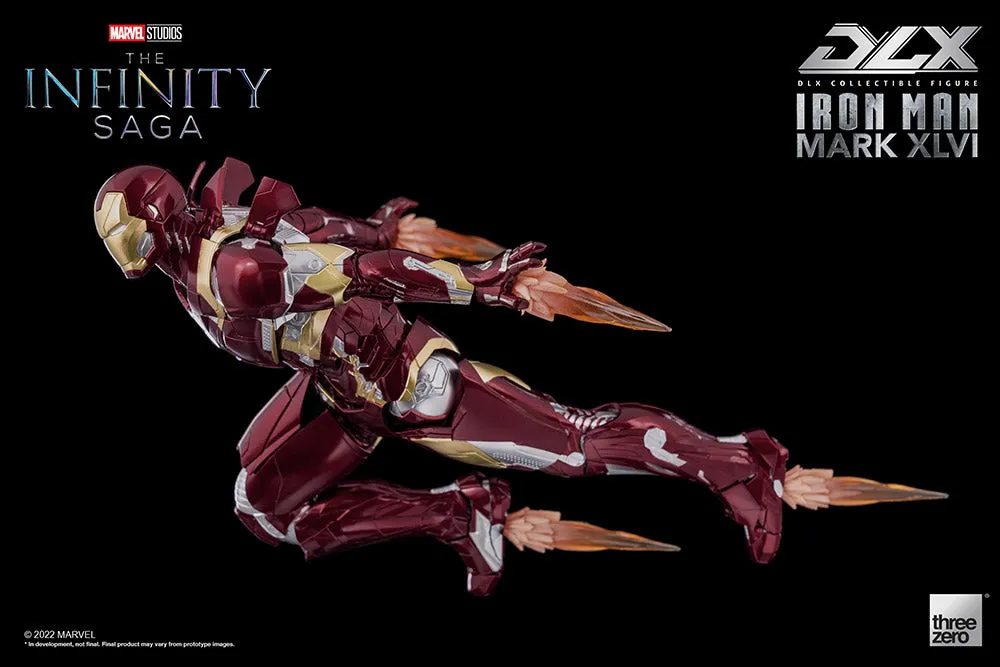 Chibi Replica The Infinity Saga ?C DLX Iron Man Mark 46 1/12 Scale