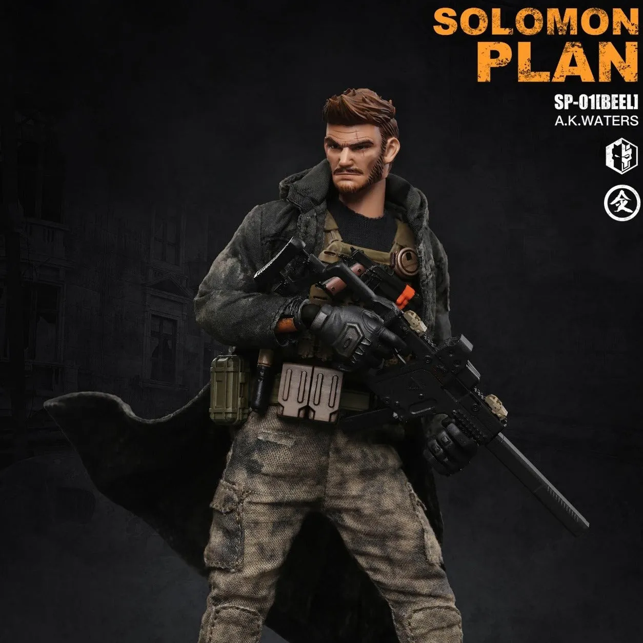 DAMTOYS [DAM-SIP001B] SOLOMON IN PLAN BEEL Standard Edition 1/12 Passionate Pursuit