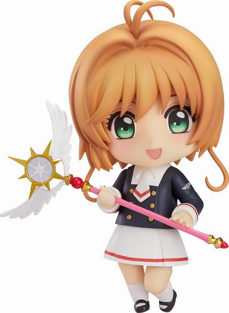 Nendoroid "Cardcaptor Sakura: Clear Card Arc" Kinomoto Sakura Tomoeda Junior High Uniform Ver. Epoxy Resin Art Deco