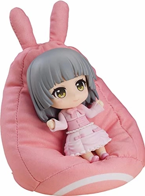 Nendoroid More Bean Bag Chair Rabbit Pink Static Pose Blockbuster Movie