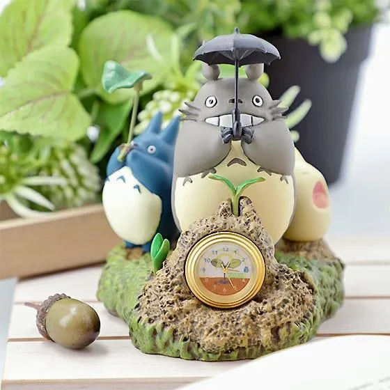 Teaching Aid My Neighbour Totoro: Totoro Dondoko Dance Statue Desk Clock