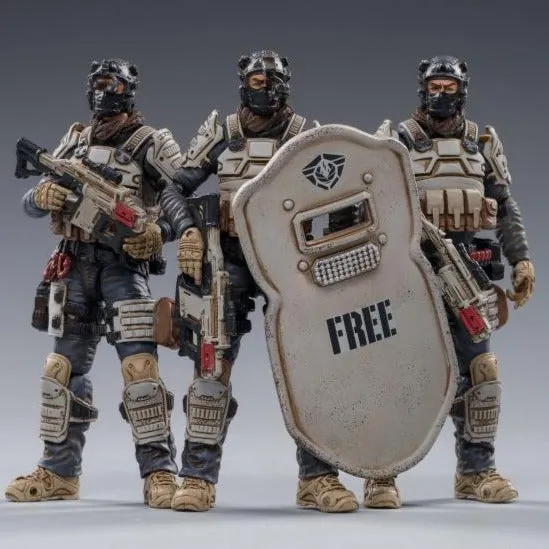 Fairy tale JOY TOY FREE TRUISM 15TH MOON WOLF FLEET 1/18 FIGURE 3PK