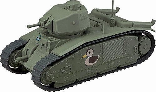 Designer Showcase Cat Figurine Girls und Panzer: Saishuushou Nendoroid More Char B1 bis - Good Smile Company