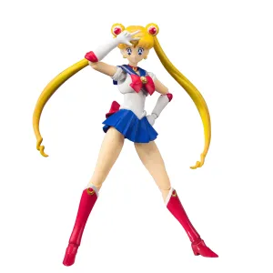 Superhero Model Retro Game Sailor Moon -Animation Color Edition- "Pretty Guardian Sailor Moon" S.H. Figuarts