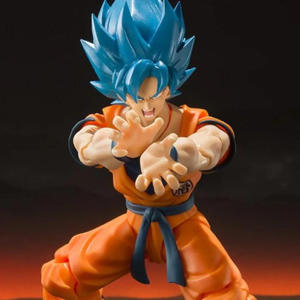 Tamashii Nations S.H.Figuarts Dragon Ball Super Super Saiyan God Super Saiyan Goku Classical Statue