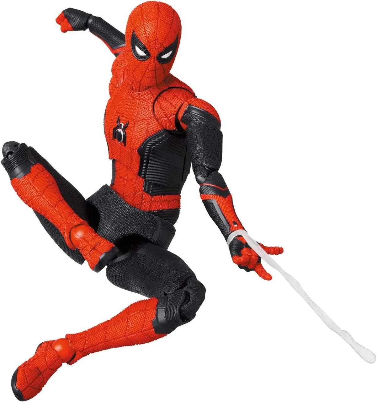 Mafex Spider-Man Upgraded Suit (Spider-Man: No Way Home) Patio Decor Detailed Sculpture