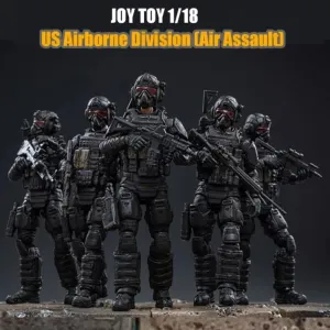 Joy Toy U.S. Airborne Division (Air Assault) 1/18 Scale Set Character Figure