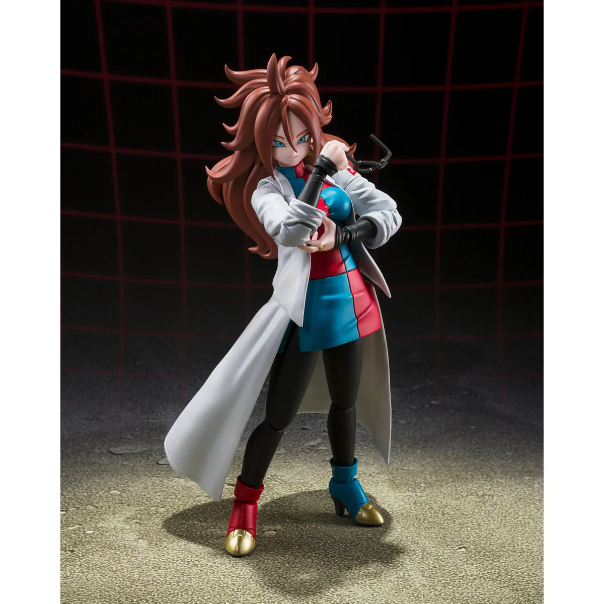 Special Color Chibi Model S.H.Figuarts ANDROID 21 (Lab Coat)