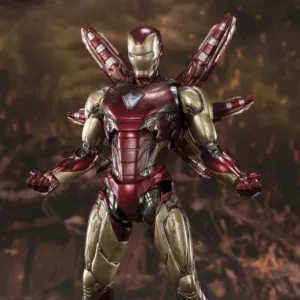 S.H.FIGUARTS AVENGERS ENDGAME FINAL BATTLE IRON MAN MK85 Premium Figure Mountain Animal