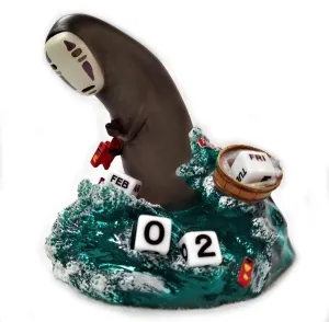 Paper Model Spirited Away: No Face Perpetual Calendar