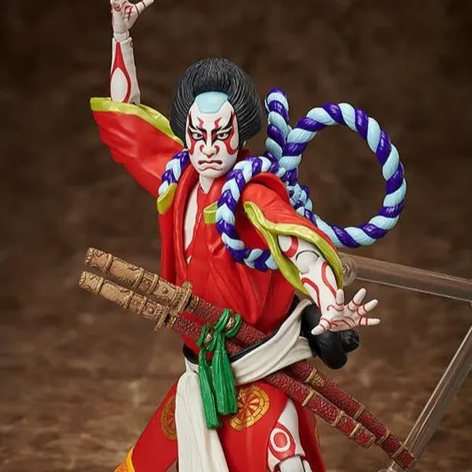 Figma SP-126 Yoshitsune Senbon Zakura Kitsune Tadanobu Desktop Decor Vintage Replica