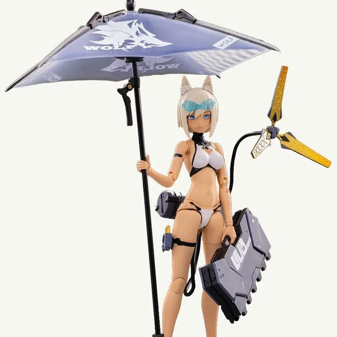 Minimalist Home SNAIL SHELL G.N.PROJECT WOLF-001 SWIMWEAR FIGURE BODY & EQUIPMENT SET