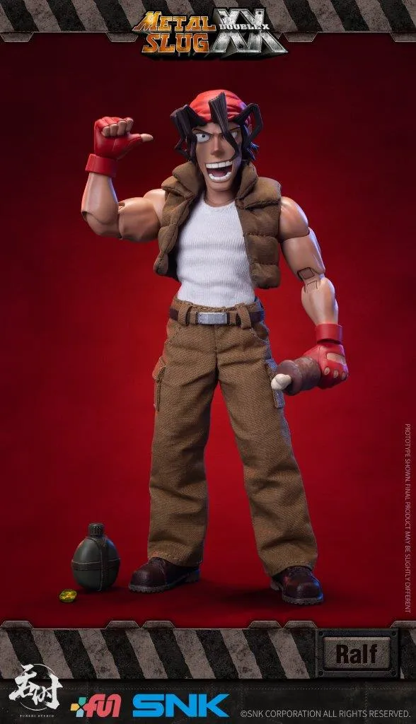 SNK Metal Slug XX Ralf Jones 1/12 Scale Vinyl Model