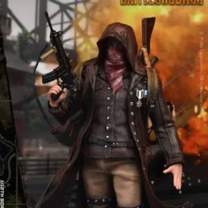 Soldier Story 1/12 SSG002 PlayerUnknown??s Battlegrounds Trenchcoat Soldier Miniature Statue Personalized Card