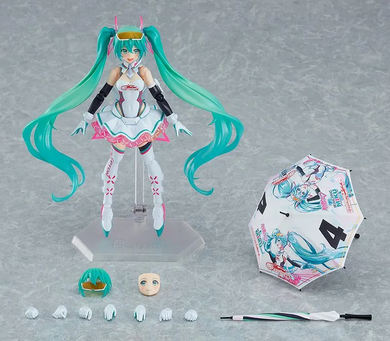 SP-138 Hatsune Miku GT Project figma Racing Miku: 2021 ver. Superhero Statue Superhero Figure