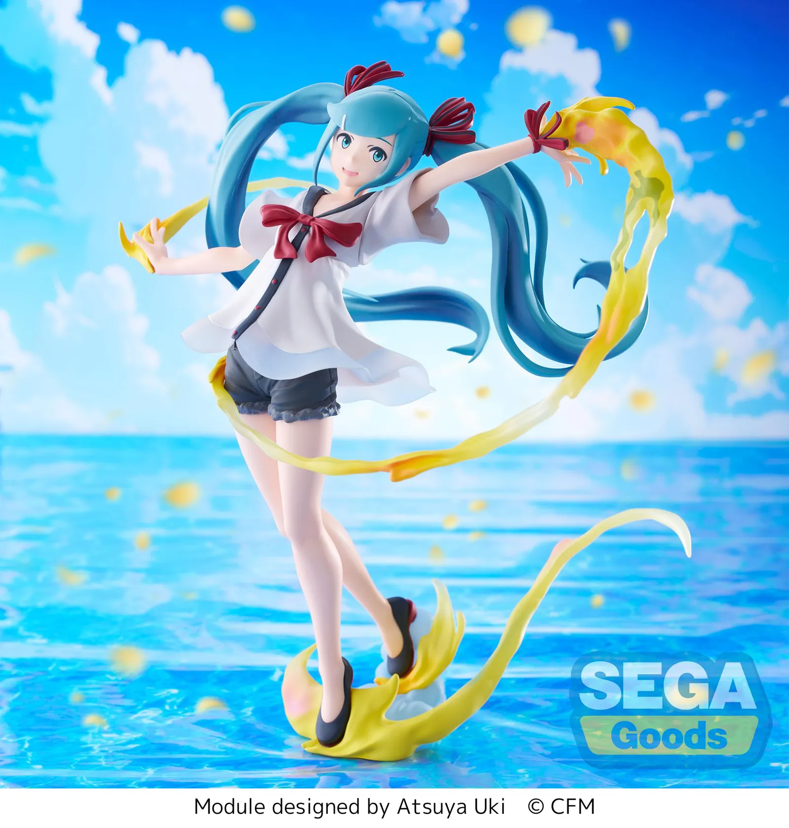 Sports Figure Vocaloid: Miku Mega 39's Shiny T.R. FIGURIZMa Prize Figure