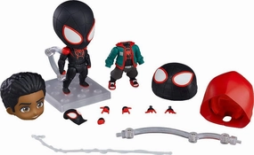 Sculpture Reproduction Spider-Man: Into the Spider-Verse - Spider-Man (Miles Morales) - Nendoroid #1180-DX - Spider-Verse Edition, DX Ver. (Good Smile Company)