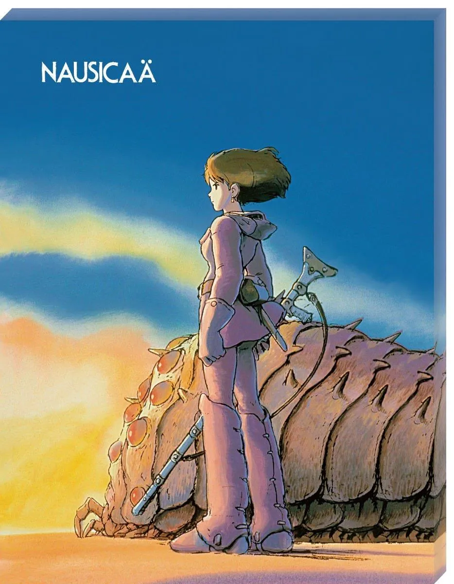 Spirited Away: ATB-15 Ohmu and Nausicaa Artboard Jigsaw Puzzle Vintage Theme
